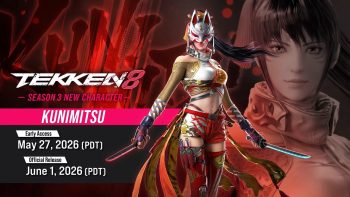 Tekken 8 DLC character Kunimitsu launches May 27 for Season 3 Character Pass owners, June 1 for all
