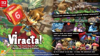Viractal coming to Switch 2, Switch on September 30