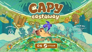 Capy Castaway launches August 6
