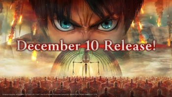 Attack on Titan 3 launches December 10