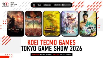 Koei Tecmo announces TGS 2026 lineup