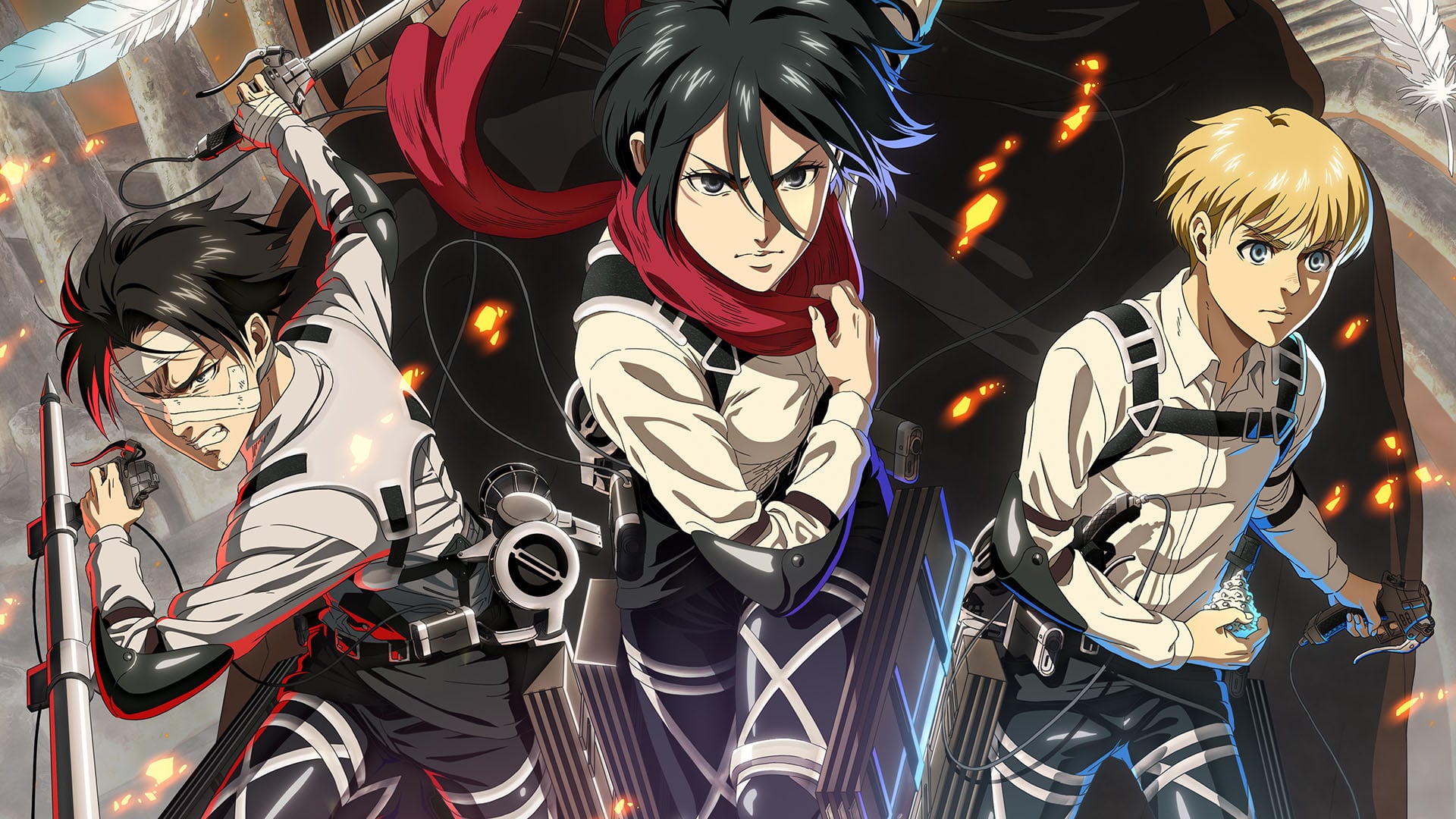Attack on Titan 3 opening animation key visual revealed