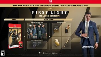 007 First Light for Switch 2 launches March 18, 2027